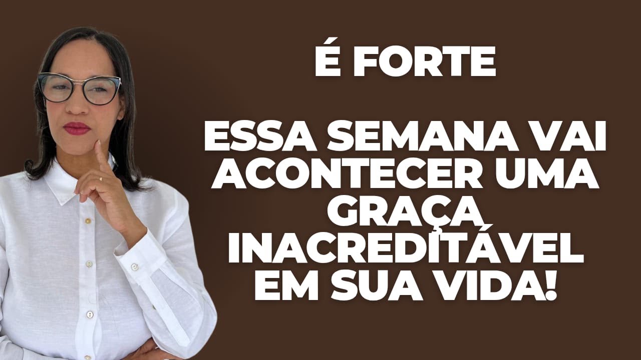 AO VIVO: Escute o que Deus te diz nessa SEGUNDA-FEIRA: Essa semana vc vai receber uma graça!