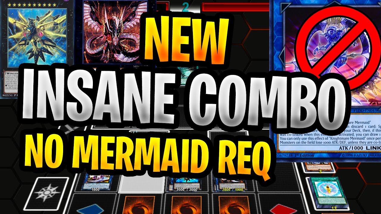 INSANE NEW COMBO! No Mermaid Needed!  (Orcust Like Combo) 1 Card Combo's With Yugioh Deck Profile