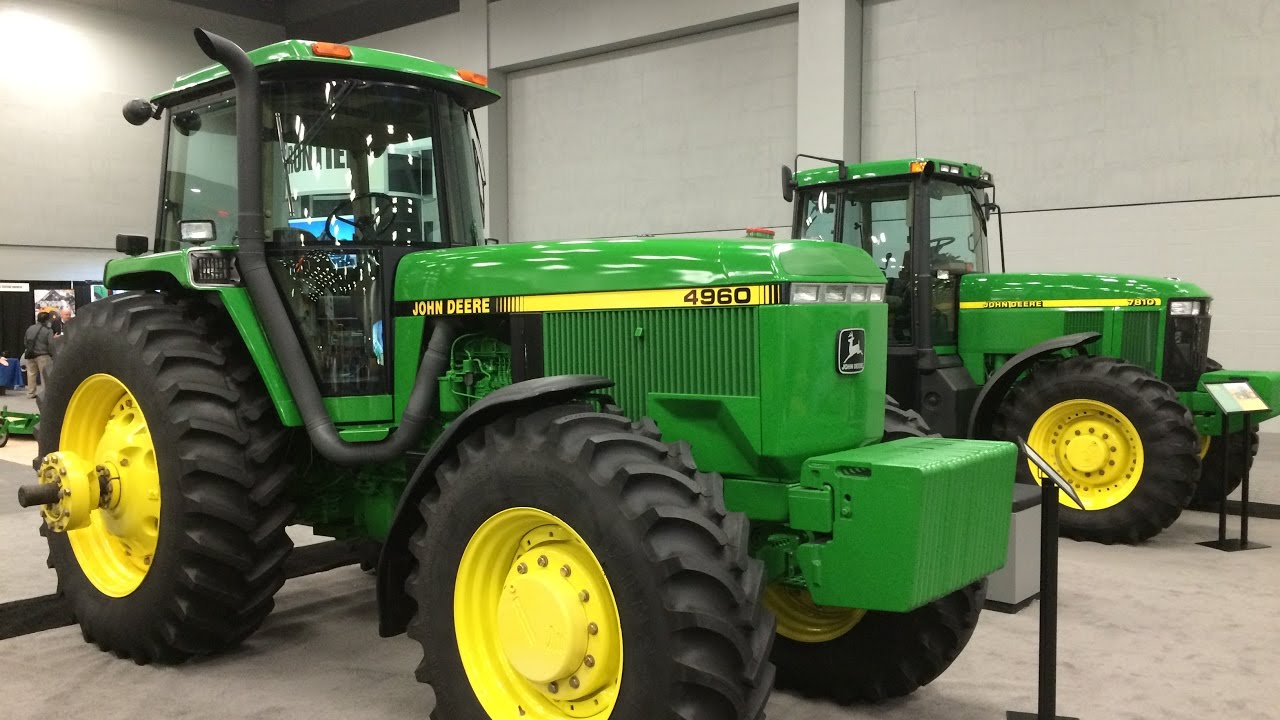 John Deere 4960 and 7810 Tractors with only 6 and 18 Hours both last Serial Number Models