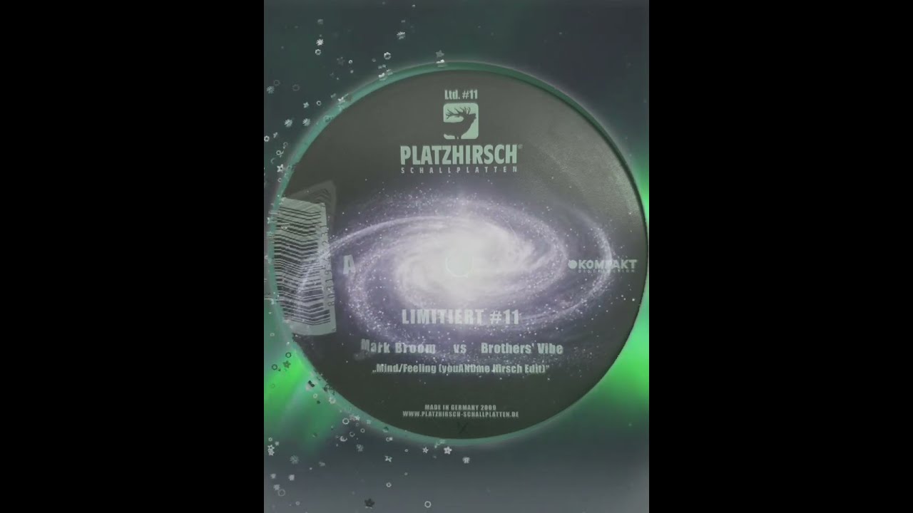 (Tech House 2009) Platzhirsch Schallplatten - Mark Broom vs. Brothers' Vibe ‎– Limitiert #11