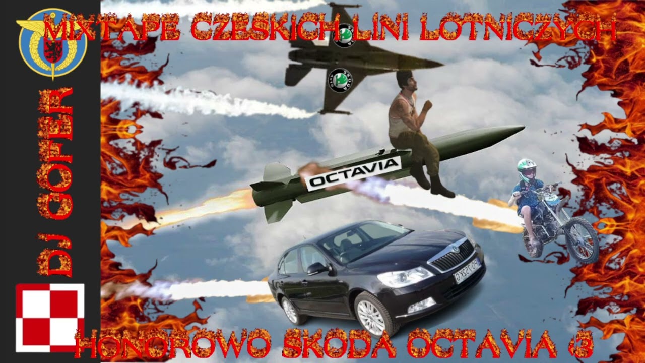 MIXTAPE CZESKICH LINI LOTNICZYCH HONOROWO SKODA OCTAVIA ❤️ vol 2.2