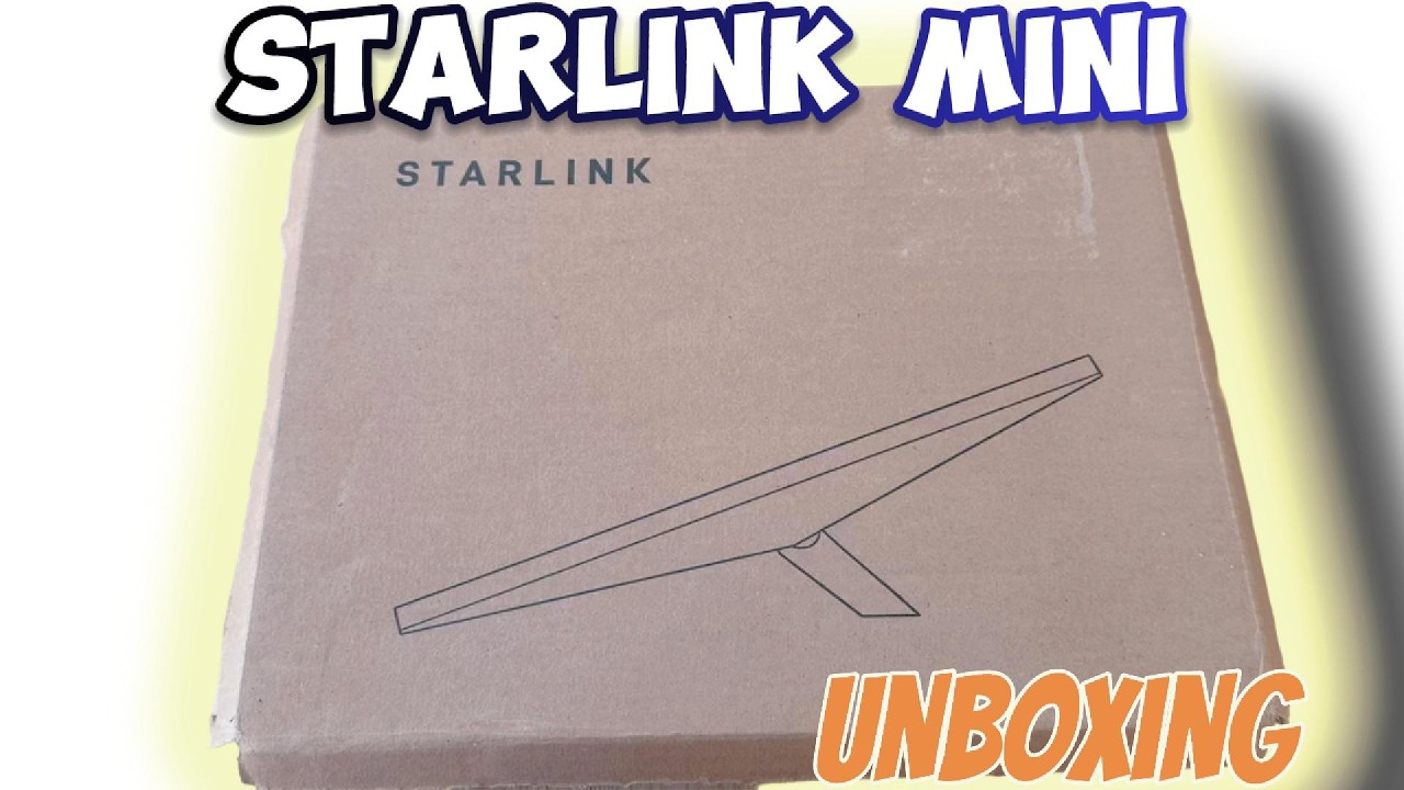 Starlink Mini Unboxing