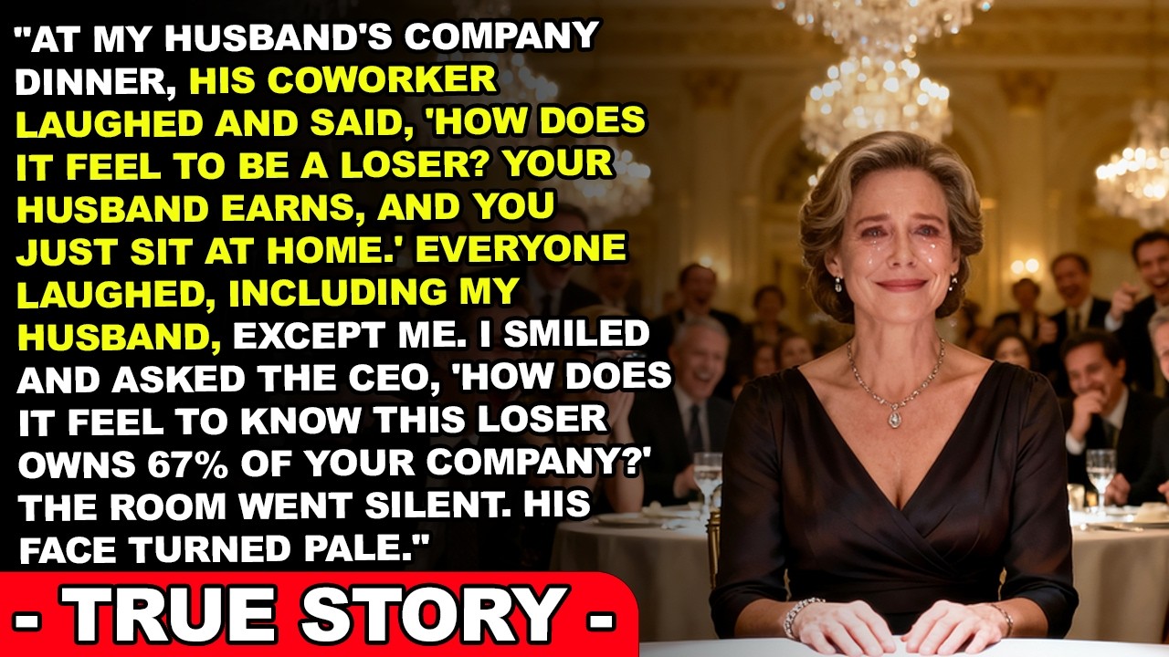 They Called Me a Nobody at a CEO Dinner — Then I Revealed Who Signed Their Paychecks