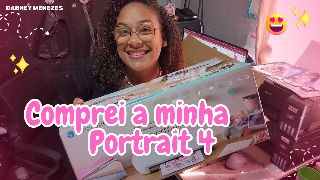 Comprei Minha Portrait 4 ! Unboxing 🥰 Conquista para o Ateliê