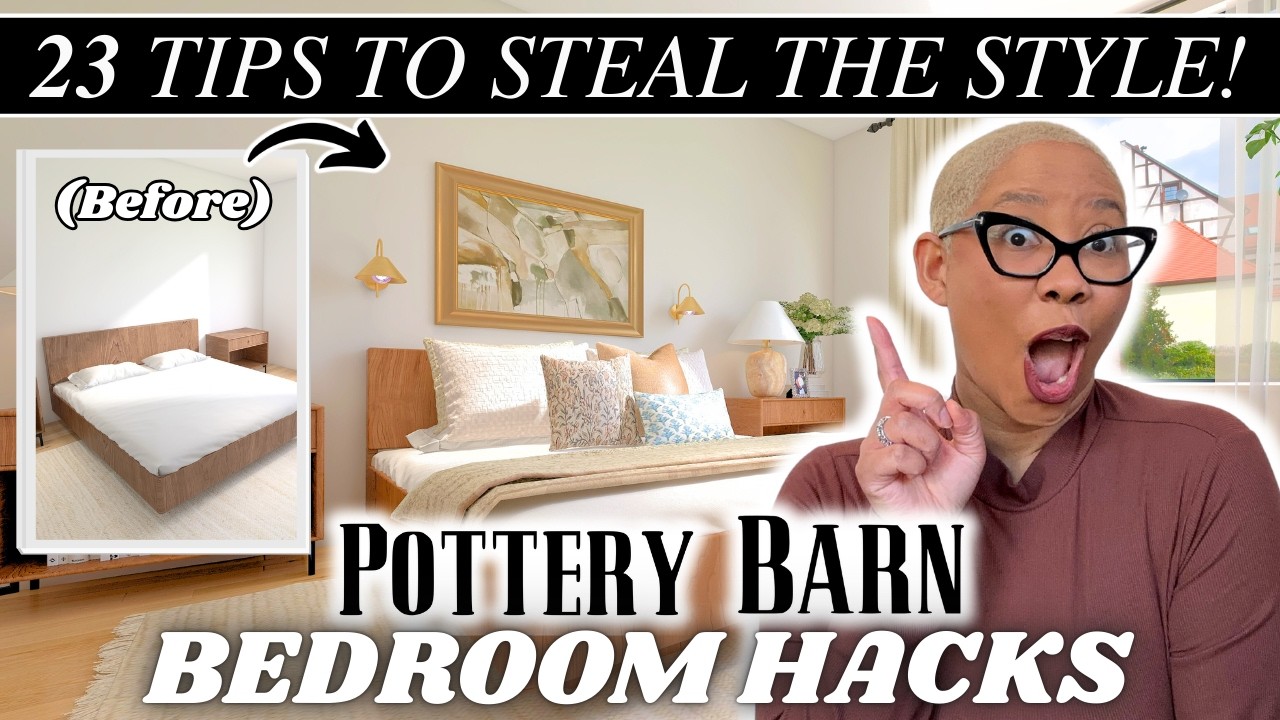 23 Design Secrets to the Pottery Barn Bedroom Look!