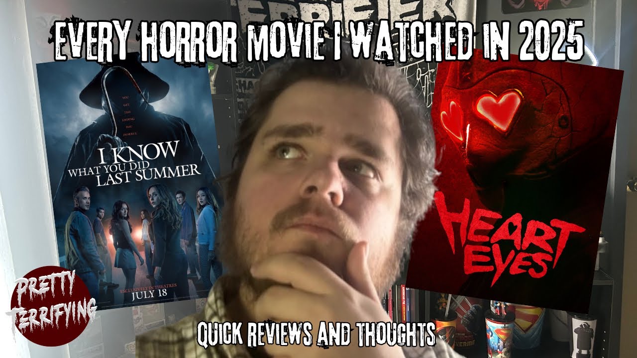 EVERY HORROR MOVIE I WATCHED IN 2025! Quick Reviews and Thoughts | Pretty Terrifying