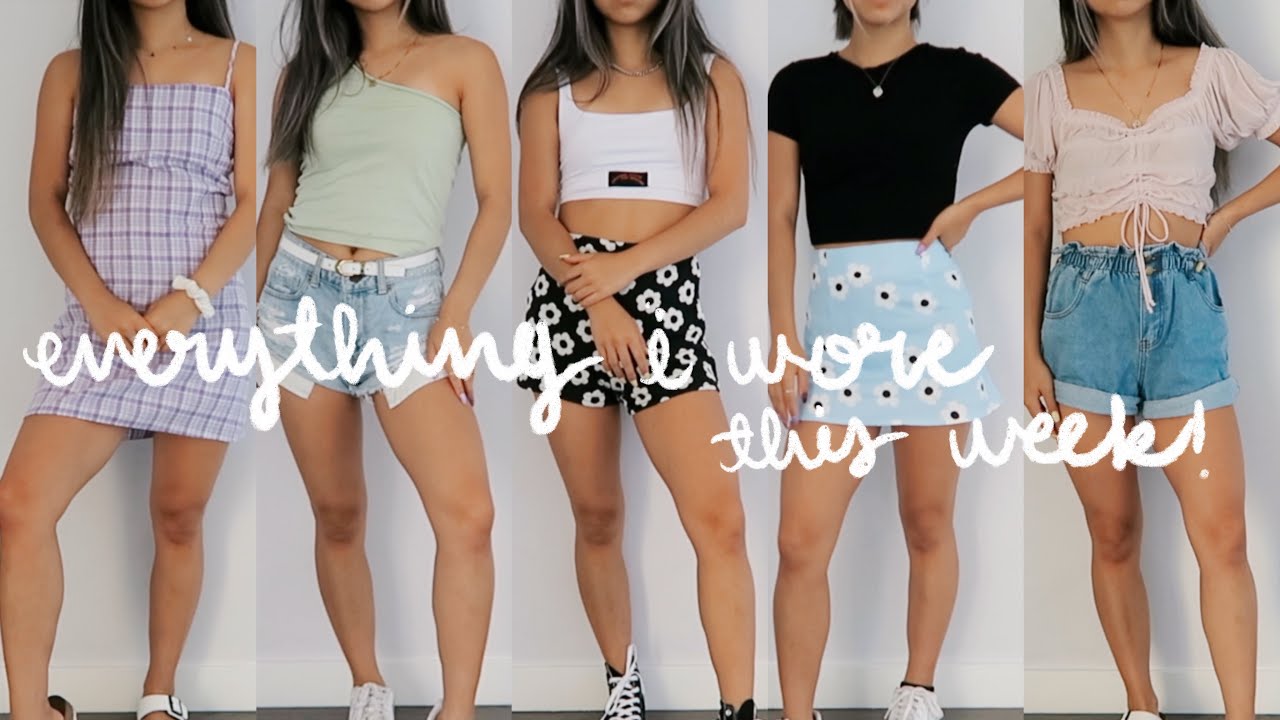 OUTFITS OF THE WEEK // CUTE + TRENDY