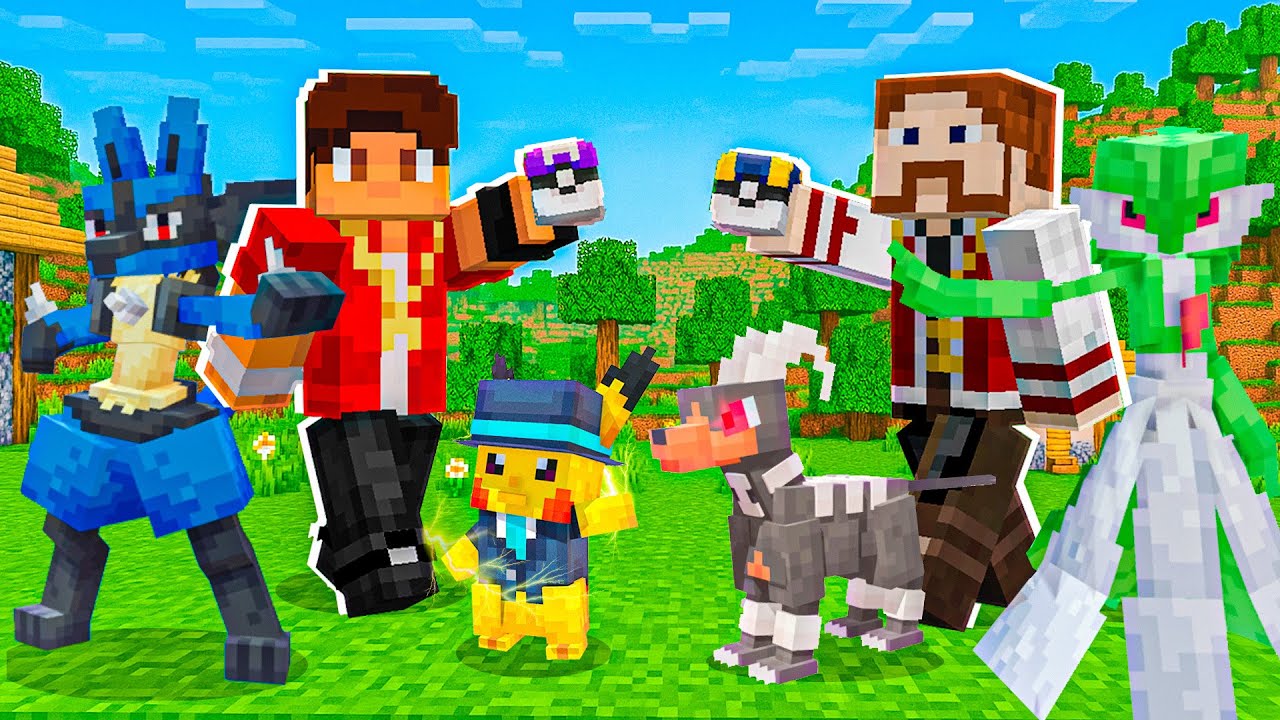 VOLTAMOS ao LUCKY COBBLEMON no MINECRAFT depois de 2 MESES!