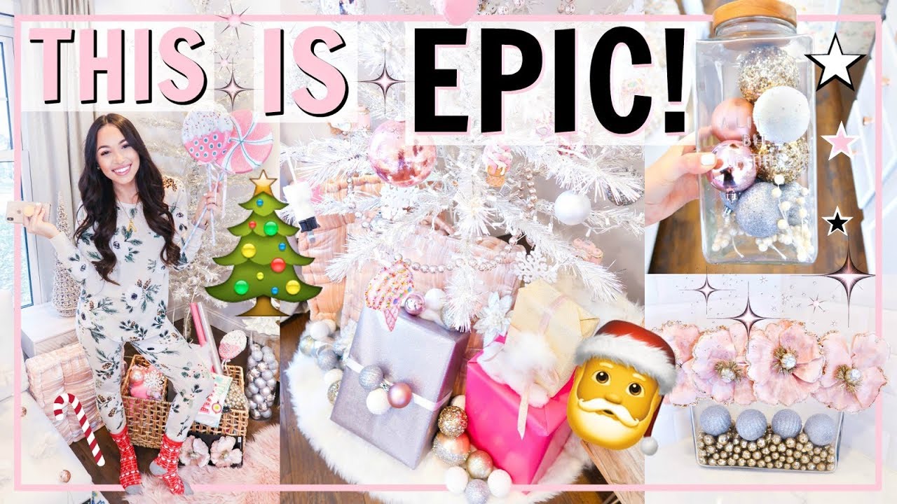 ULTIMATE DECORATE WITH ME FOR CHRISTMAS! BEST HOME TOUR OF HOLIDAY DECOR! | Alexandra Beuter