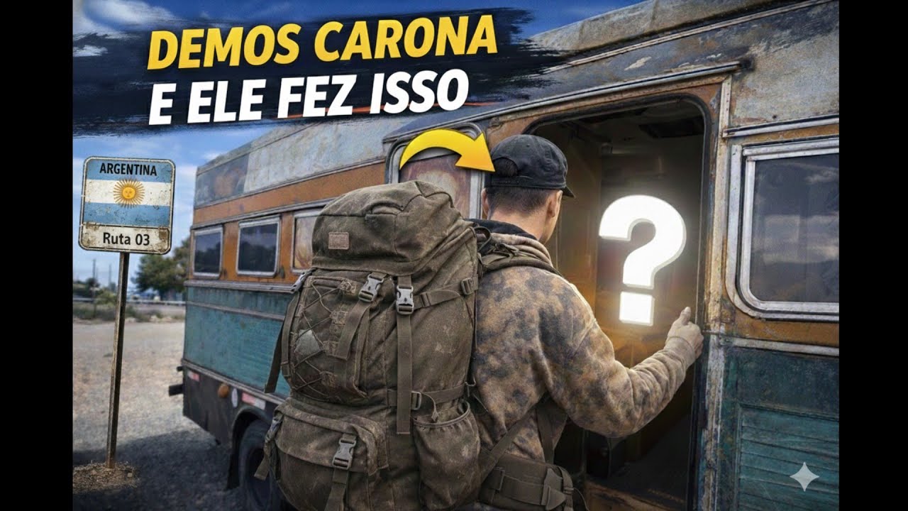 Demos Carona ele FEZ ISSO! Rumo ao Ushuaia.