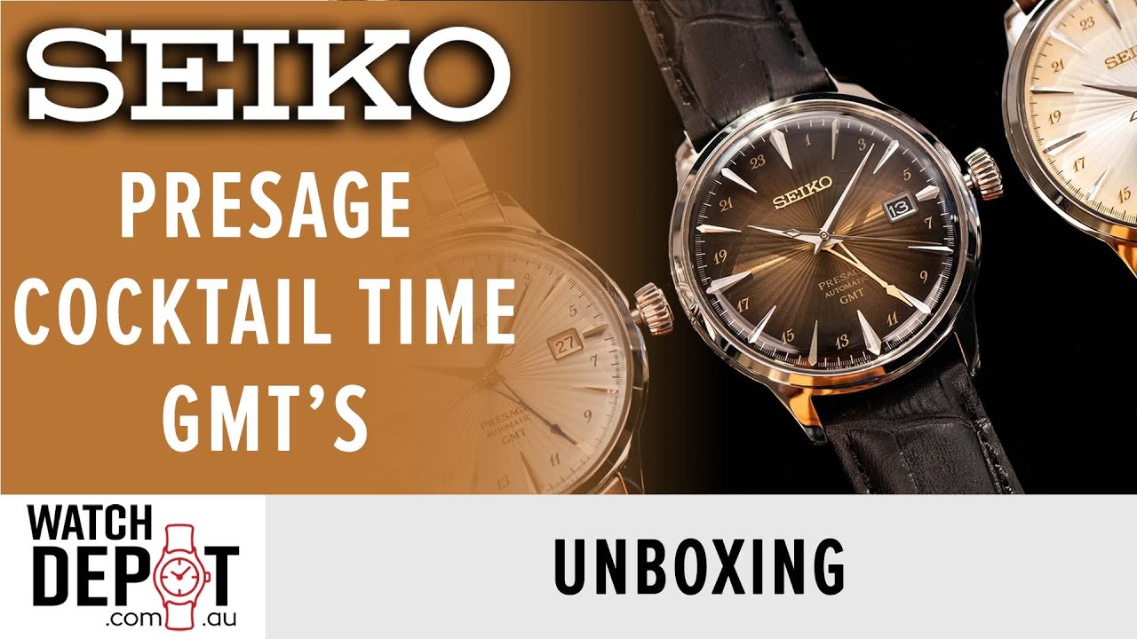 Unboxing the NEW Seiko Presage GMTs | Rich, Colourful Dials!