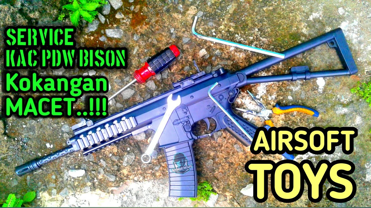 KAC PDW Bison | SERVICE Kokangan Macet | Airsoft Indonesia