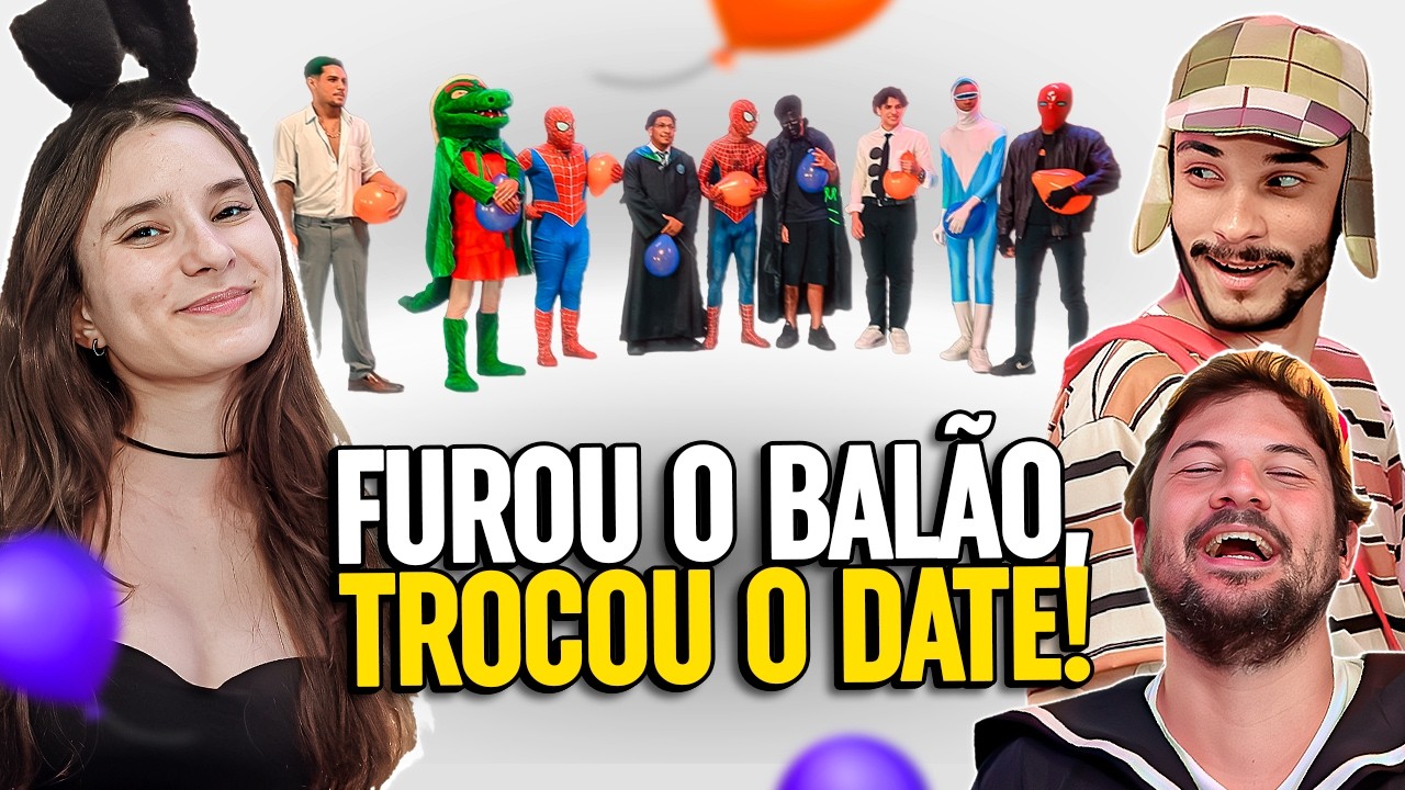 Fure o BALÃO ou escolha um BEIJO! ep. HALLOWEEN