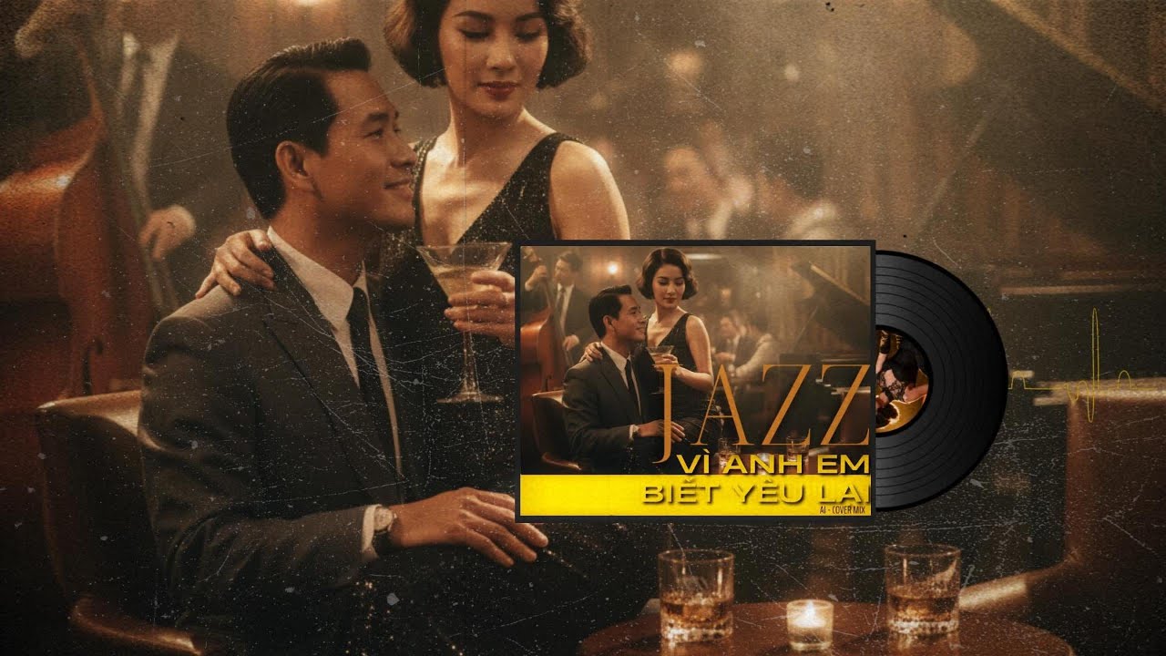 Vì Anh, Em Biết Yêu Lại - Bản Tình Ca Jazz Cảm Xúc Lòng Người. Nhạc Phòng Trà Sài Gòn Cover.