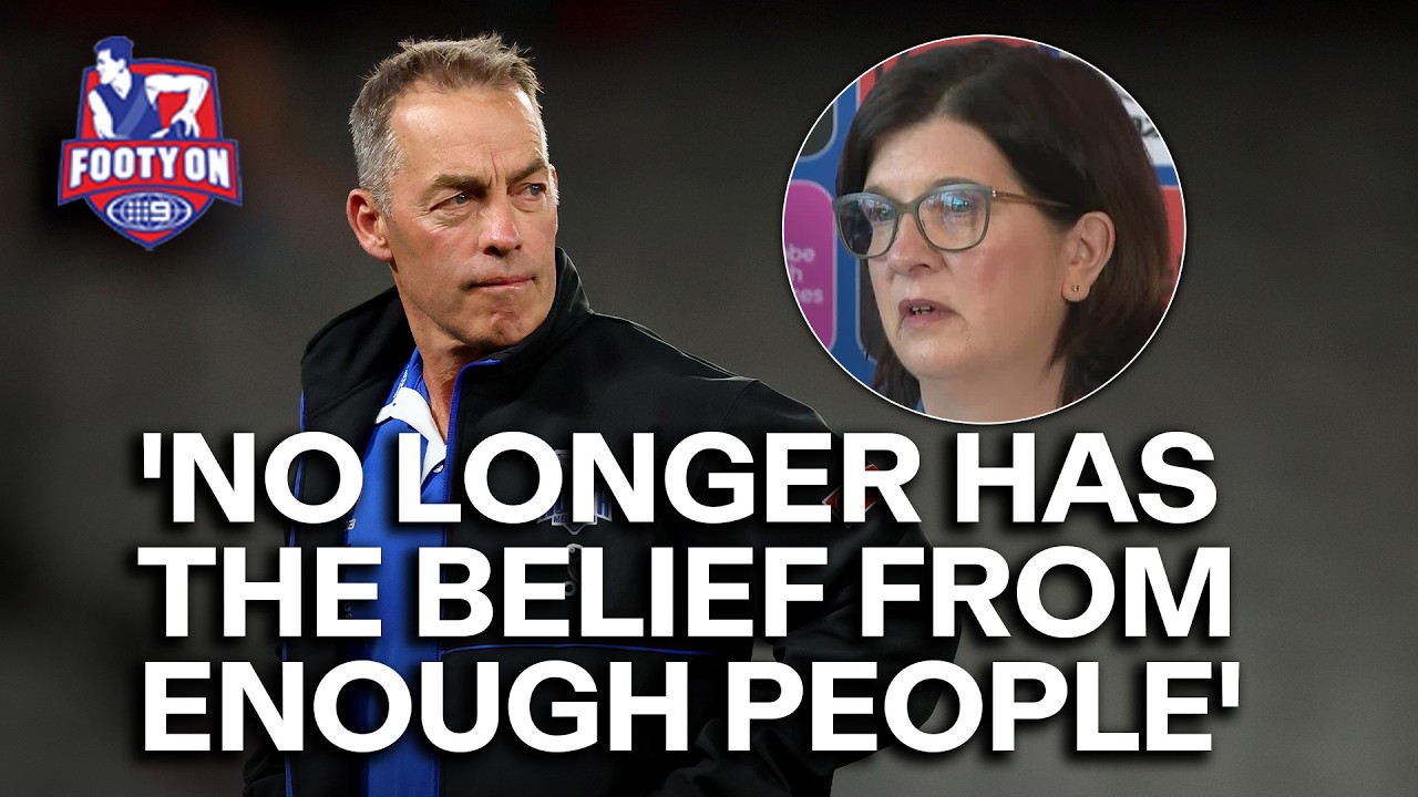 North Melbourne explain shock Alastair Clarkson sacking as club loses faith in master coach - 9News
