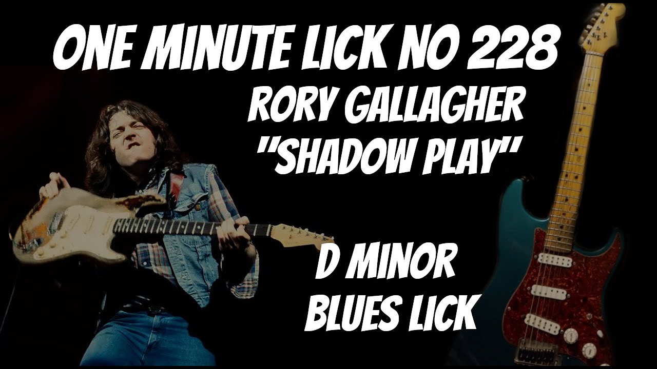 #OneMinuteLick 228 Rory Gallagher 