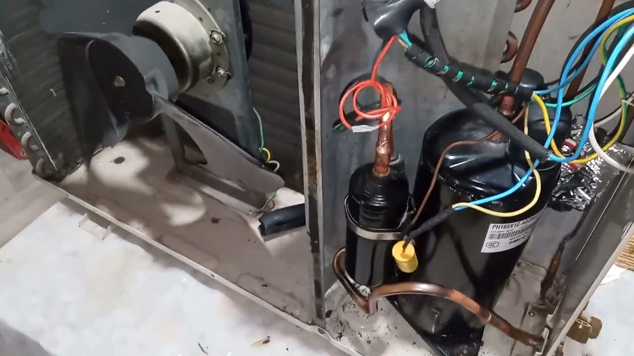 Colocacion de compresor 2250 F en un Aire Split Video 2