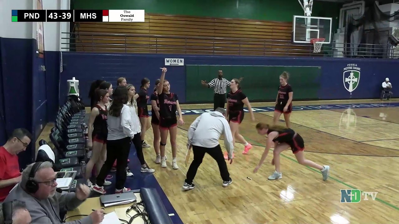 PND Girls Sophomore Basketball vs Metamora