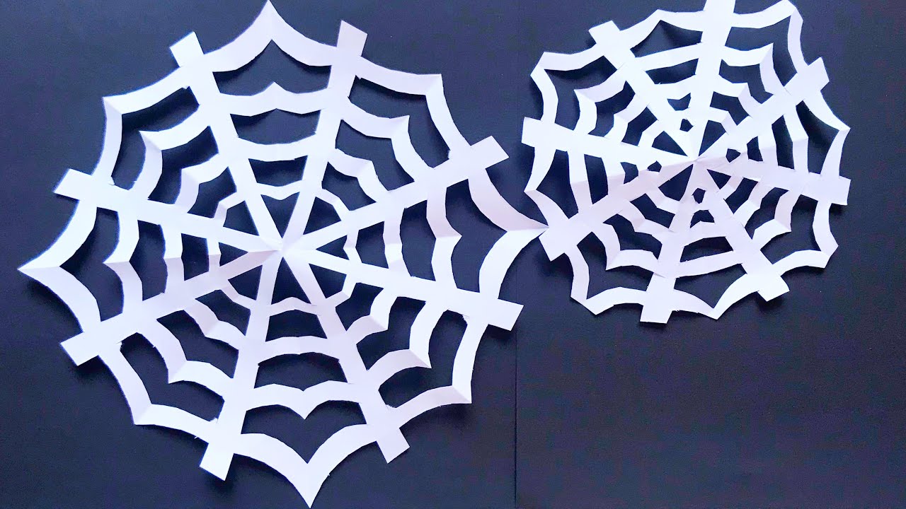 Panza Paianjen din Hartie DECOR HALLOWEEN