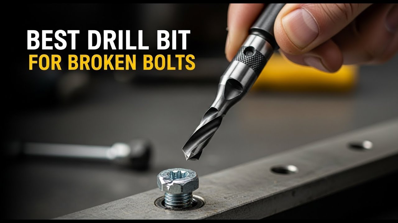 TOP 5 Best Drill Bit For Drilling Out Broken Bolts 2026
