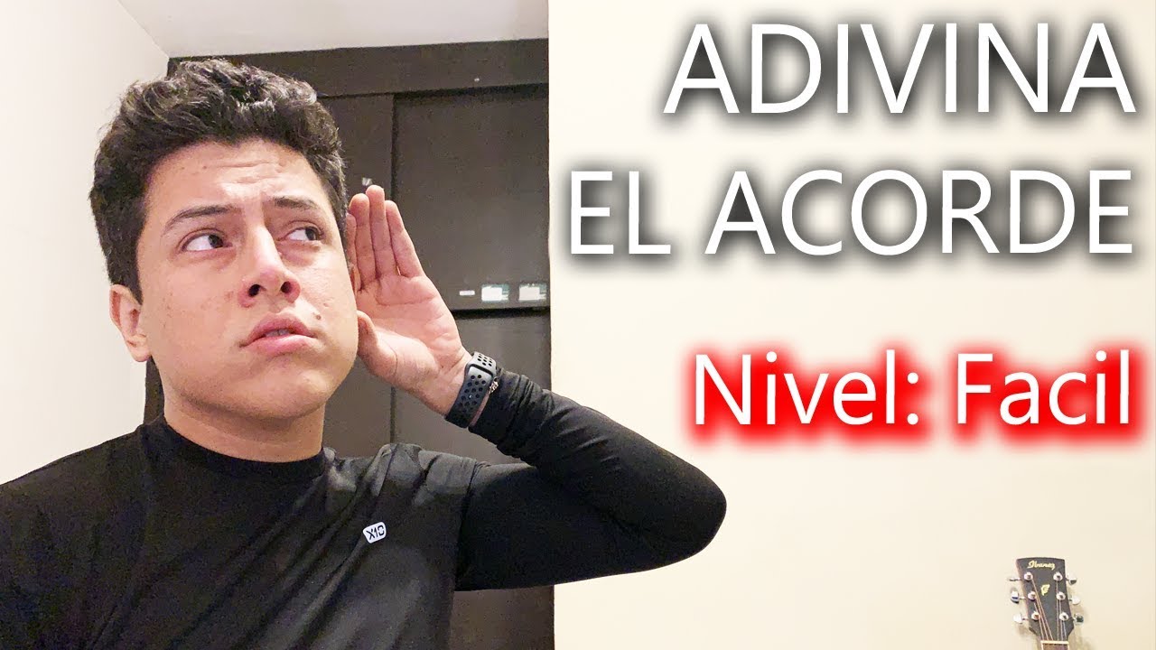 ¿QUE TAN BUEN OIDO TIENES? ADIVINA EL ACORDE RETO