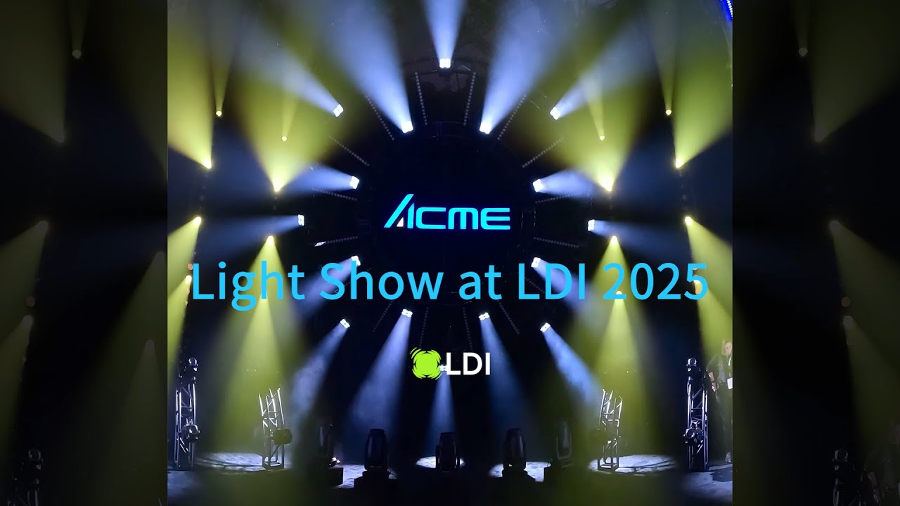 ACME Light Show at LDI 2025