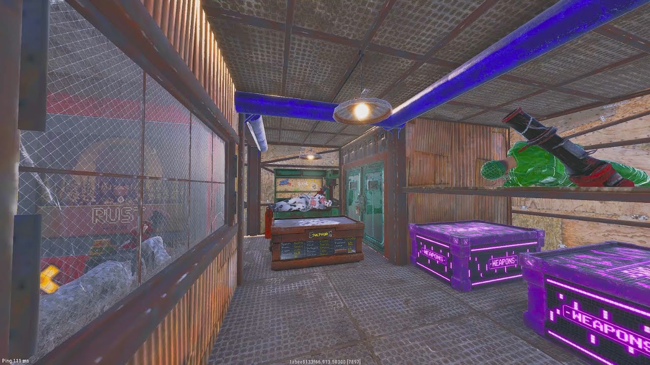 They went to sleep with boom...  | Rust Console New Gen