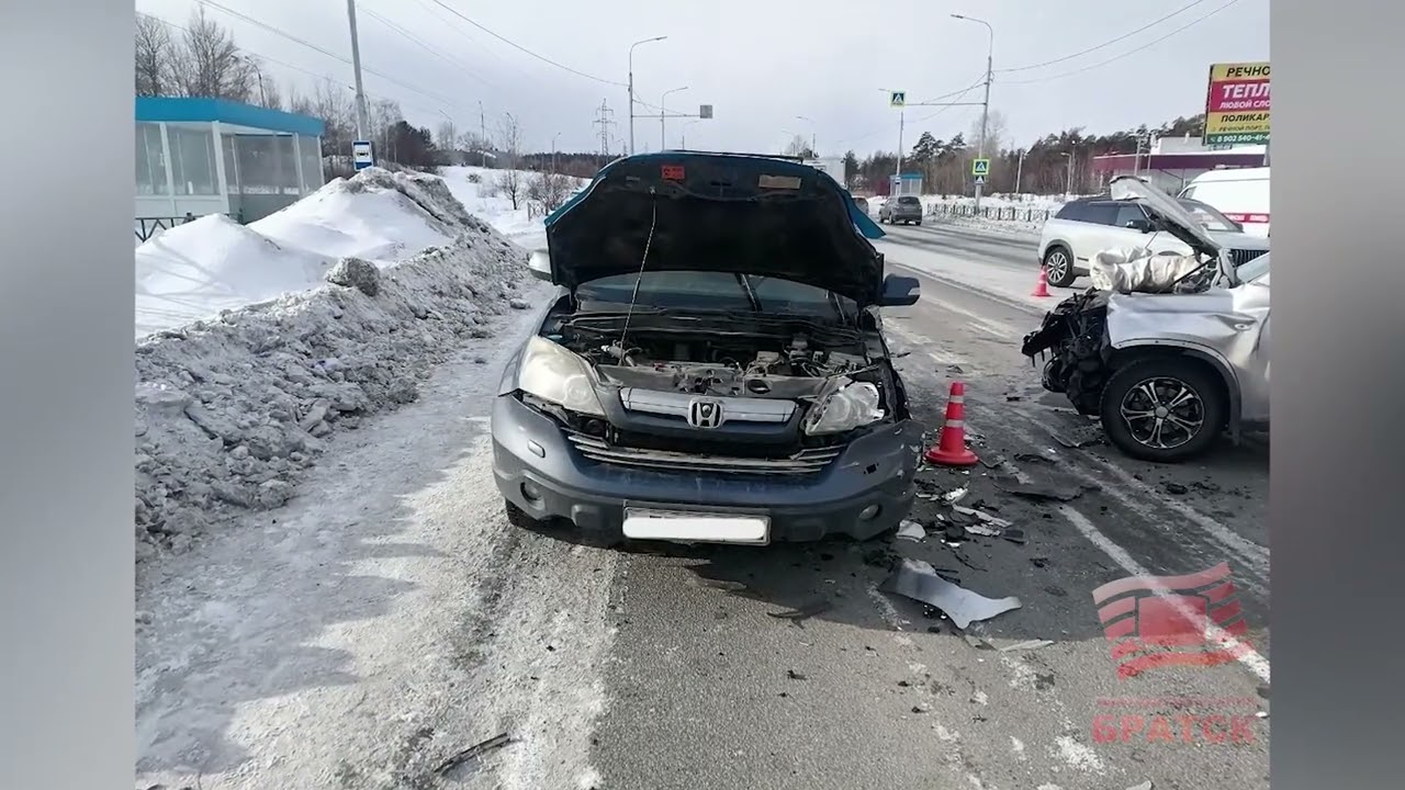 За три выходных дня в Братске и Братском районе произошло 6 аварий, в одной из них есть пострадавшие