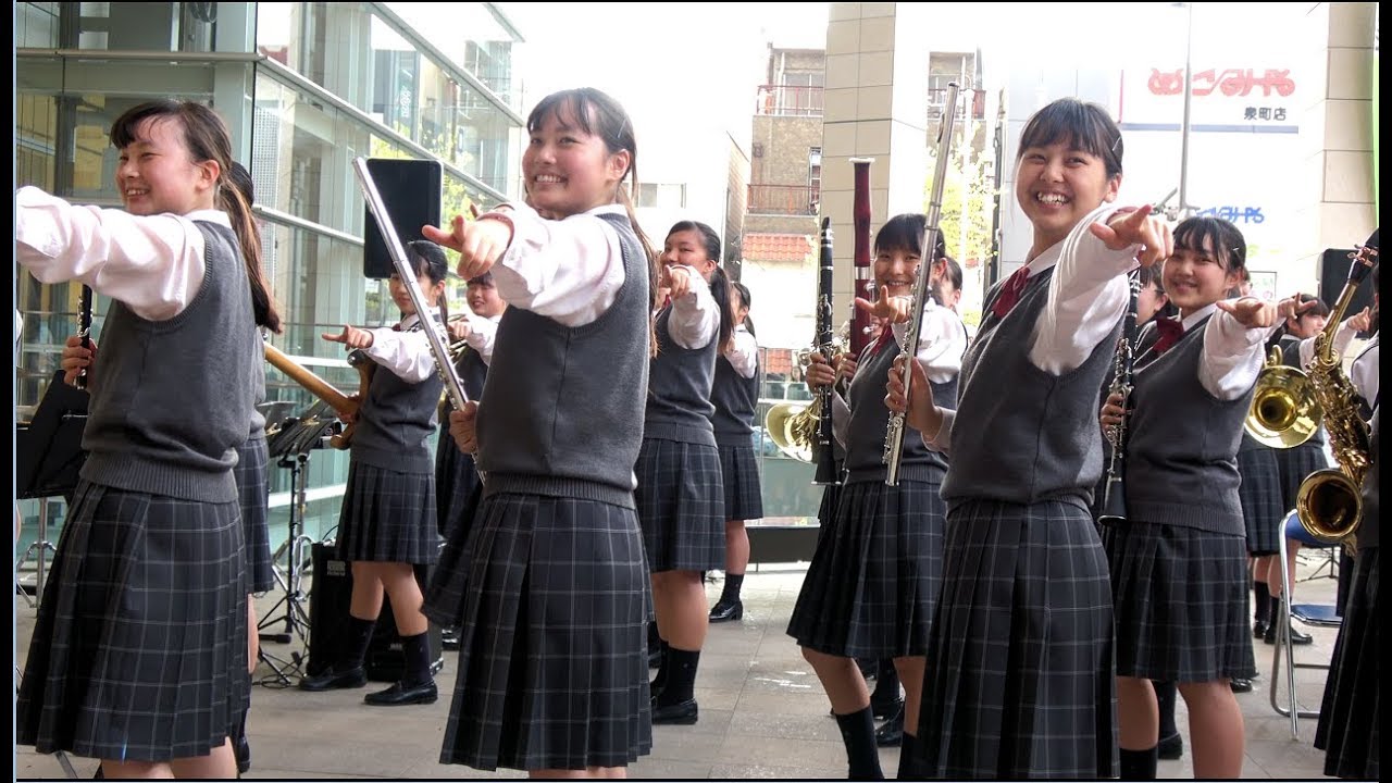 大成女子高等学校 吹奏楽コンサート 15:00回@水戸京成百貨店1F正面口 2019/05/11