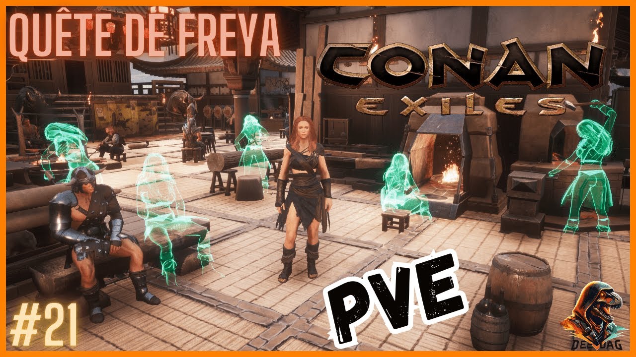 On commence la quête pour Freya ! - Conan Exiles PvE - #21 (FR) (2K)