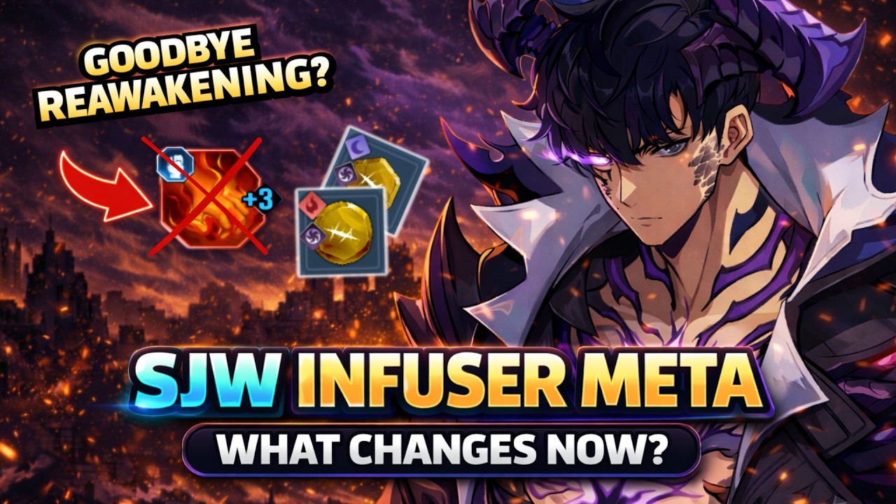 Goodbye CD Reduction Meta? | SJW Infuser Skills Breakdown (Rotation + Meta Predictions)