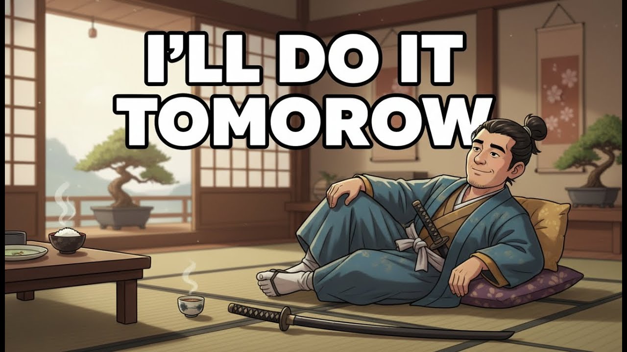 You’re Not Lazy — You’re Undisciplined (A Samurai Truth Most Men Avoid)