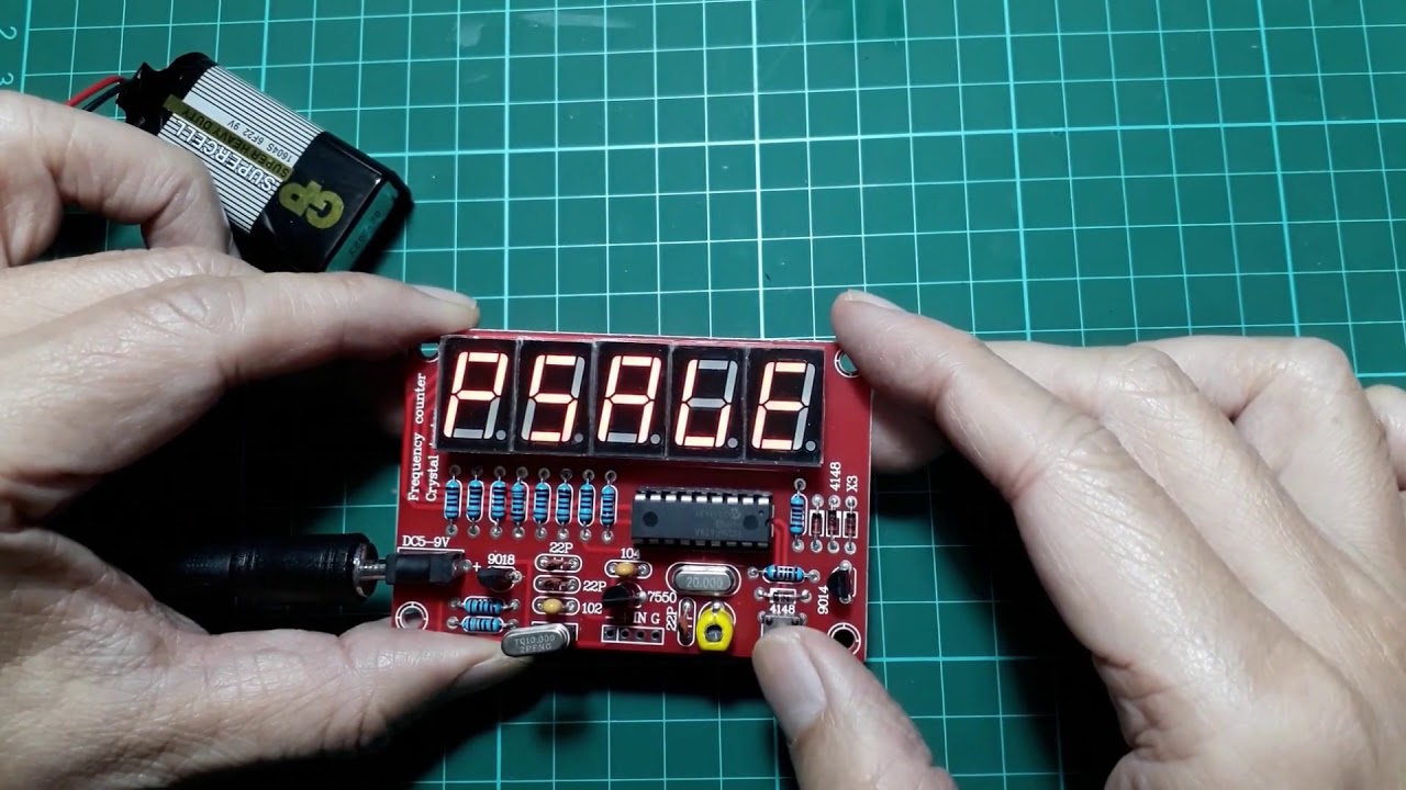 Frequency Counter Kit - Programming Function