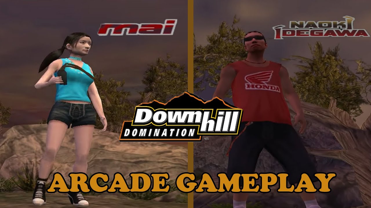 Naoki Idegawa & Mai | Downhill Domination Japan Ver. HARD Mode [4K Gameplay]