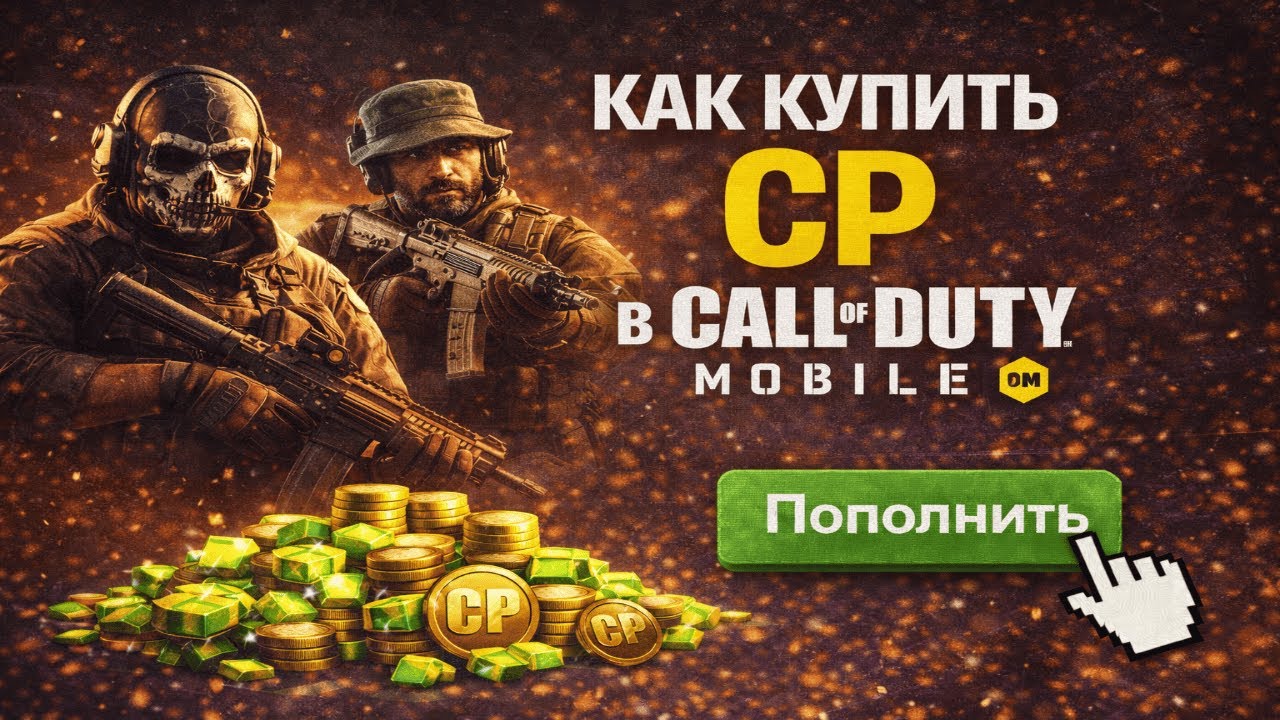 Как купить CP в Call of Duty Mobile на iPhone и Android в 2025