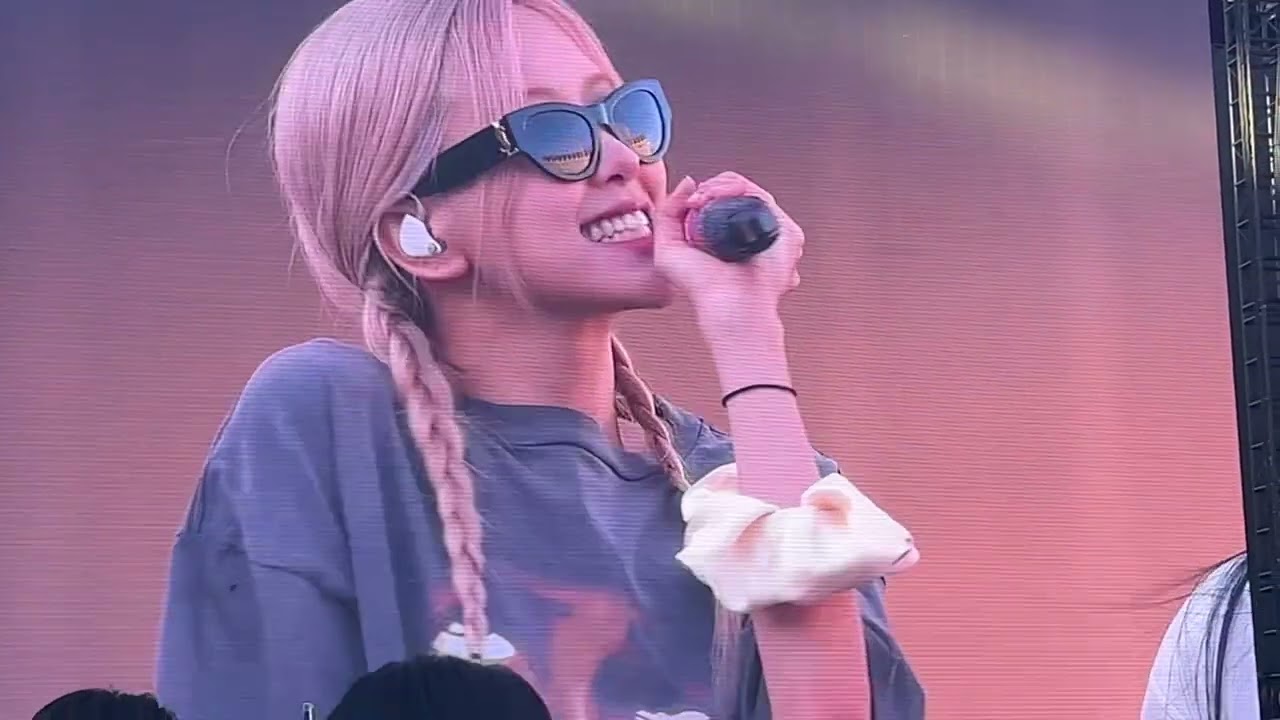BLACKPINK BORN PINK WORLD TOUR ENCORE LA DODGERS STADIUM 2023 SOUNDCHECK #blackpink #lisa #rose