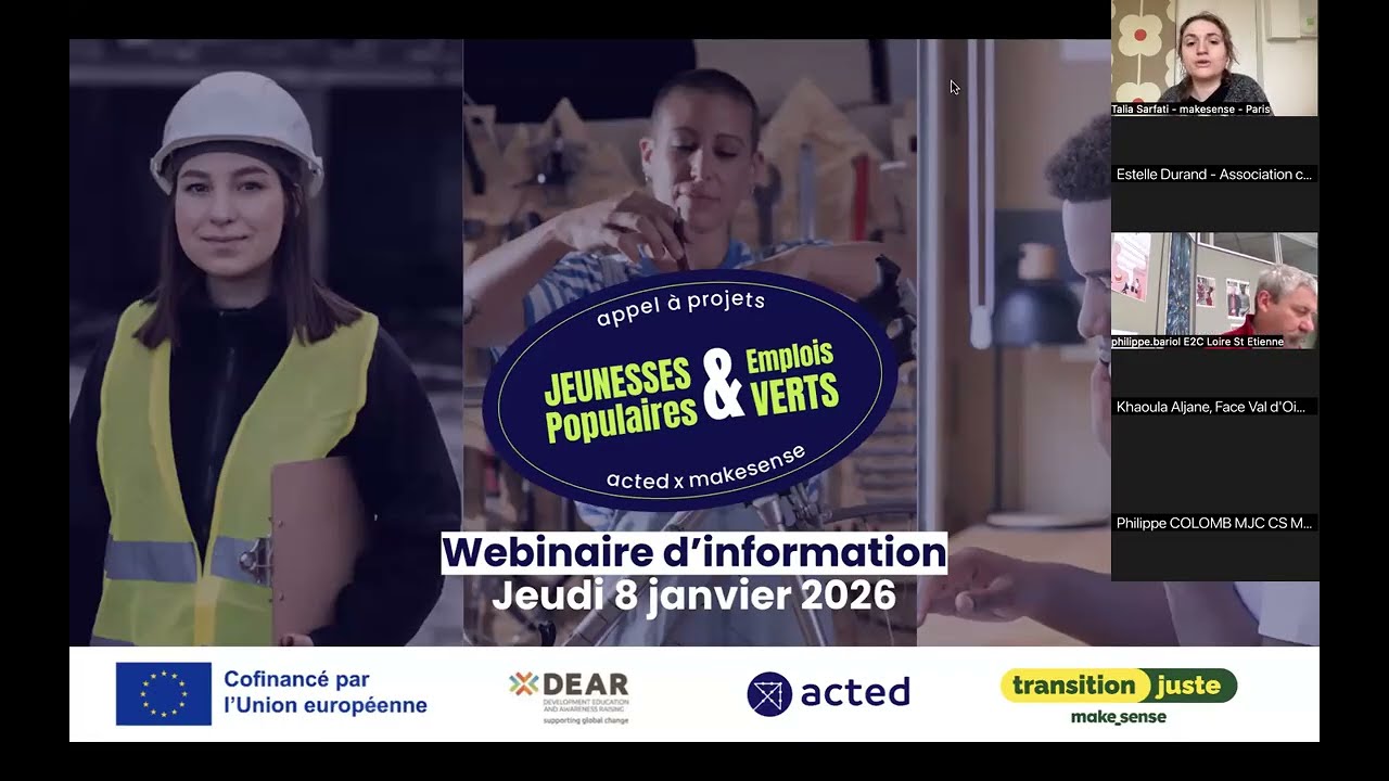 Wébinaire d'Information sur l'Appel à Projets NOPLANETB - 
