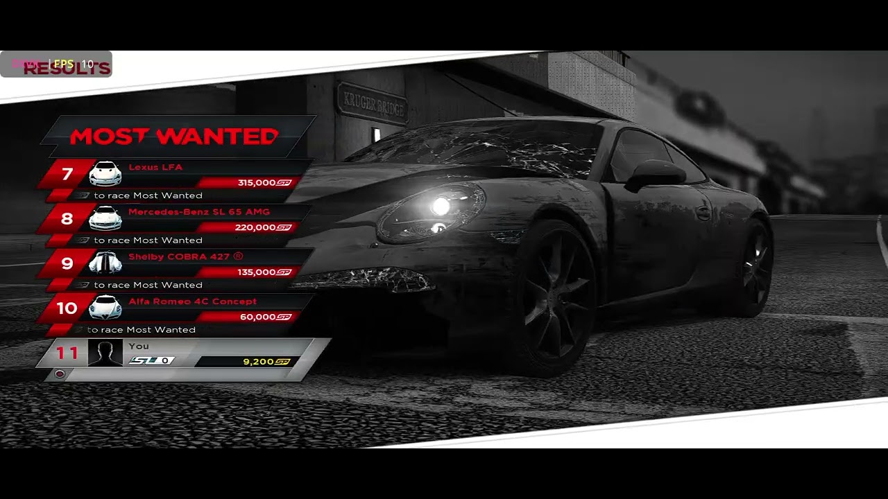 NEED FOR SPEED MOST WANTED ANDROID 