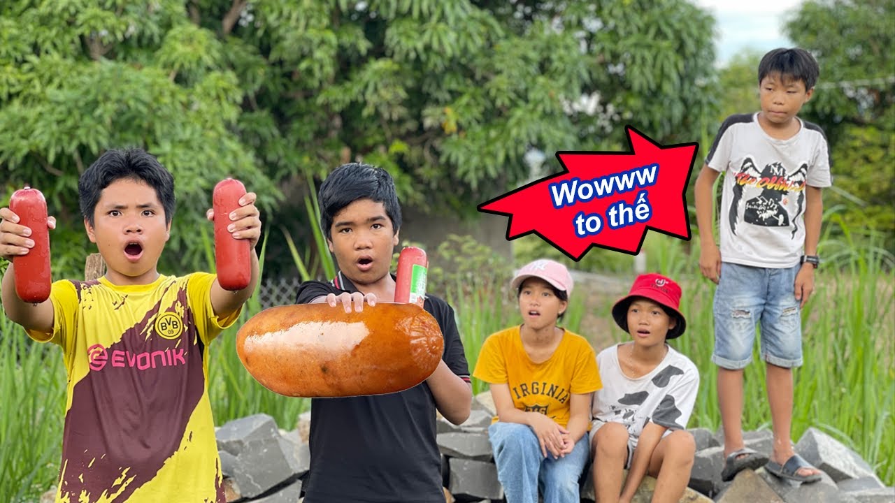 Trẻ Trâu Nướng 1 Lúc 20 Cây Xúc Xích Phô Mai Khổng Lồ Siêu Vì Bị Bạn Gái Coi Thường Cực Chất | TQ97