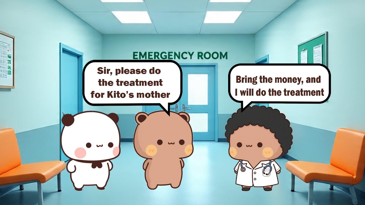 A Friend Cried. The Doctor Stayed Silent😥Humanity Tested in a Hospital Corridor..Epi82|3D Animation