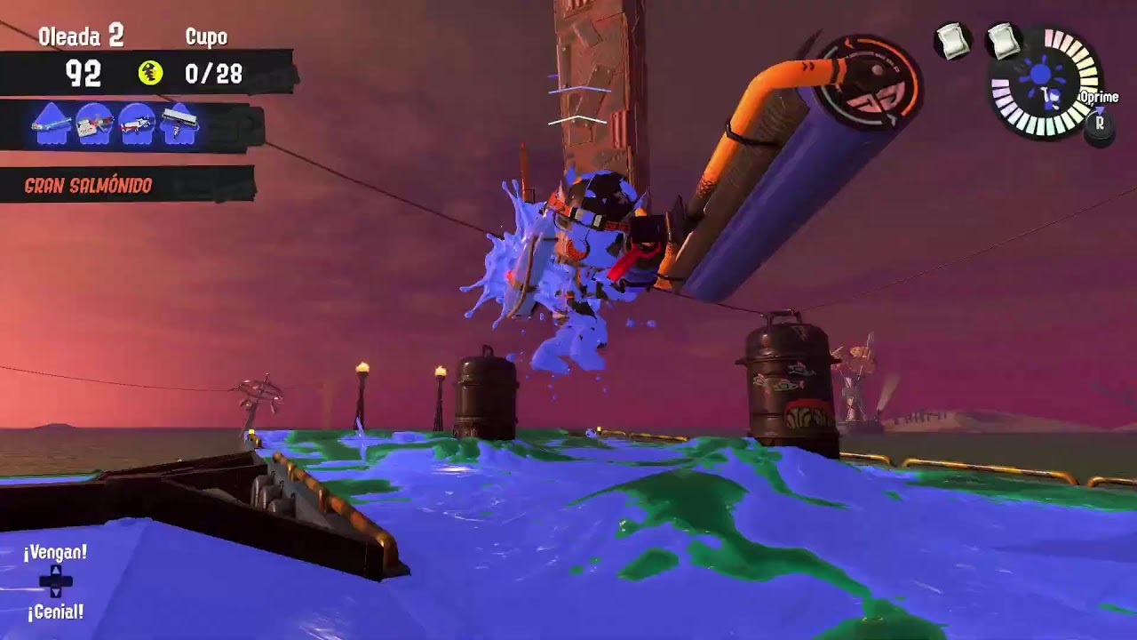 🐟 Jugando al Salmon Run🐟