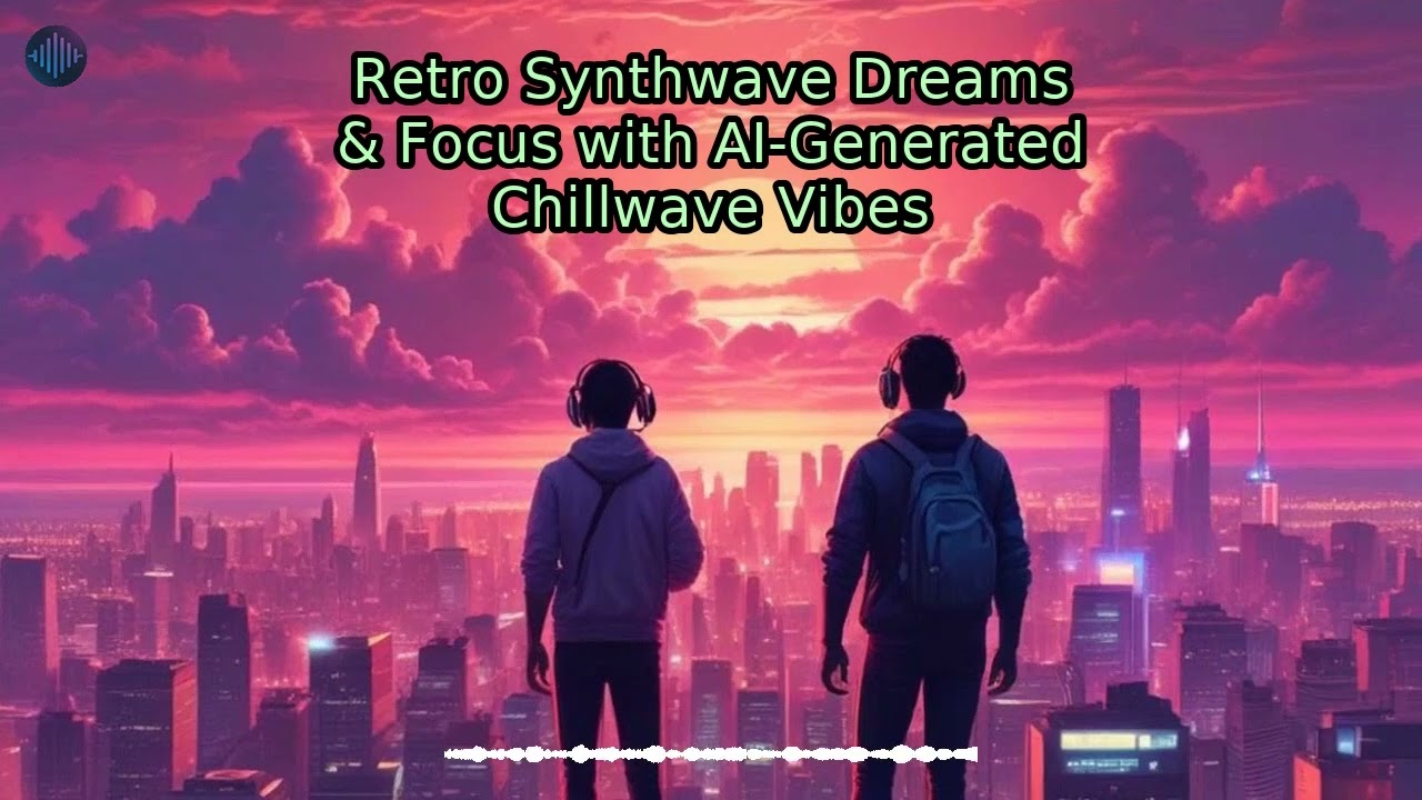 Retro Synthwave Dreams: Relax & Focus with AI-Generated Chillwave Vibes