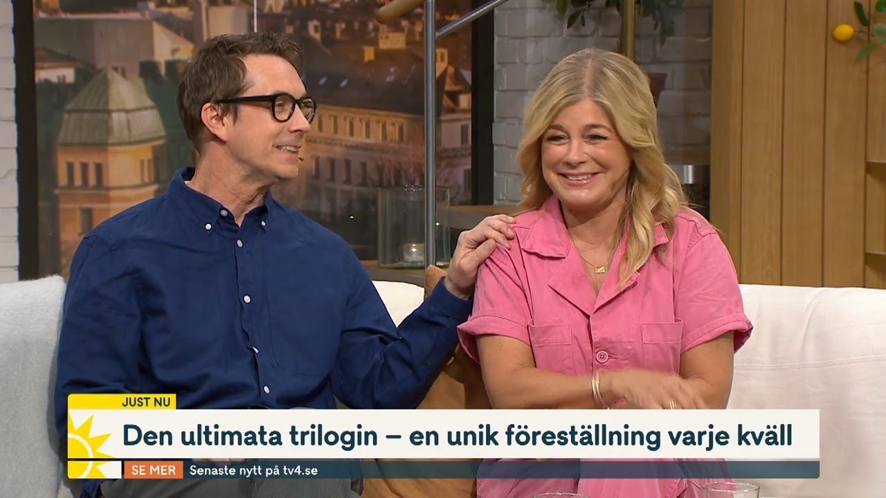 Wahlgren laddar för storstilat avsked: ”En skrattfest” | Nyhetsmorgon | TV4 & TV4 Play
