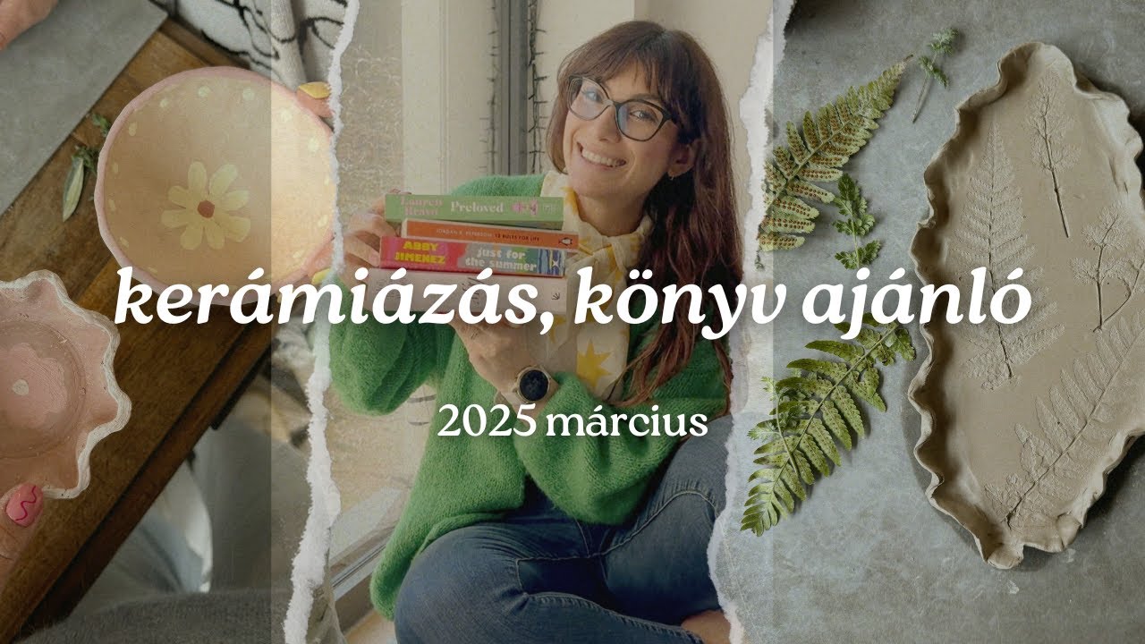 Kerámia workshop, új könyvek | Március | 2025 | Fatimapanka