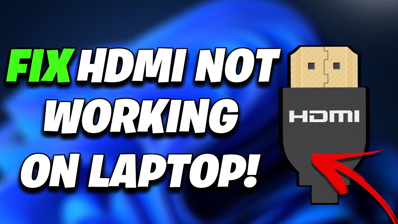 How to Fix HDMI Not Working in Windows 11 | NEW 2026🖥️✅