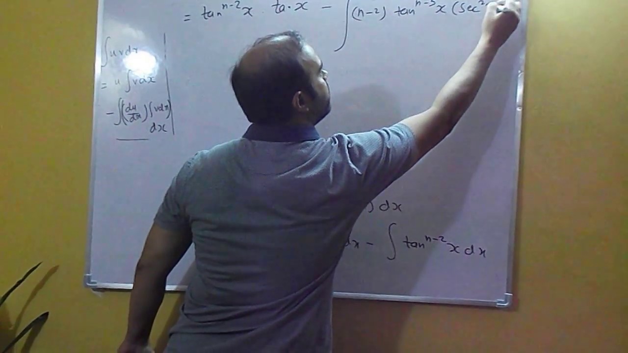 Math  - Definite Integral - Reduction Formula