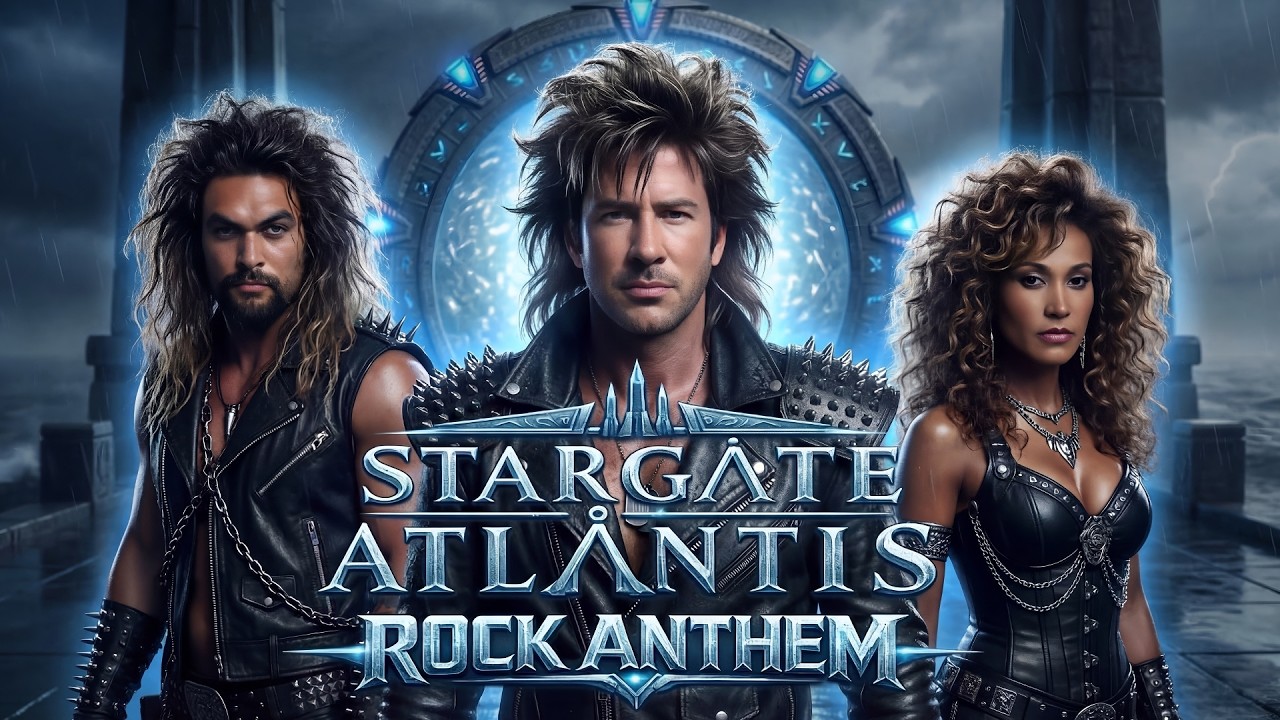 What If STARGATE ATLANTIS Were an 80s Rock Anthem?
