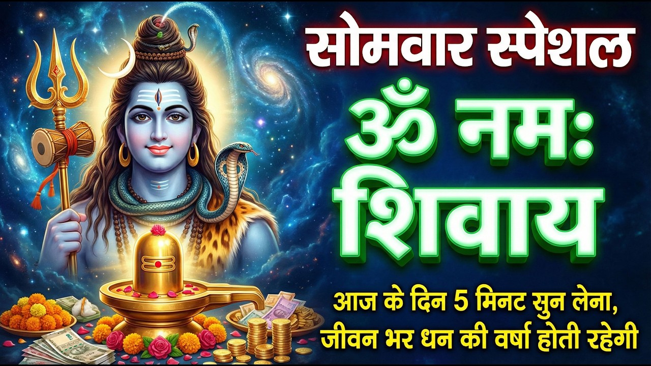 LIVE शिव भजन स्पेशल आज के दिन शिवजी की यह वंदना सुन लेना आपकी हर इच्छा पूरी हो जाएँगी | शिव भजन 2025