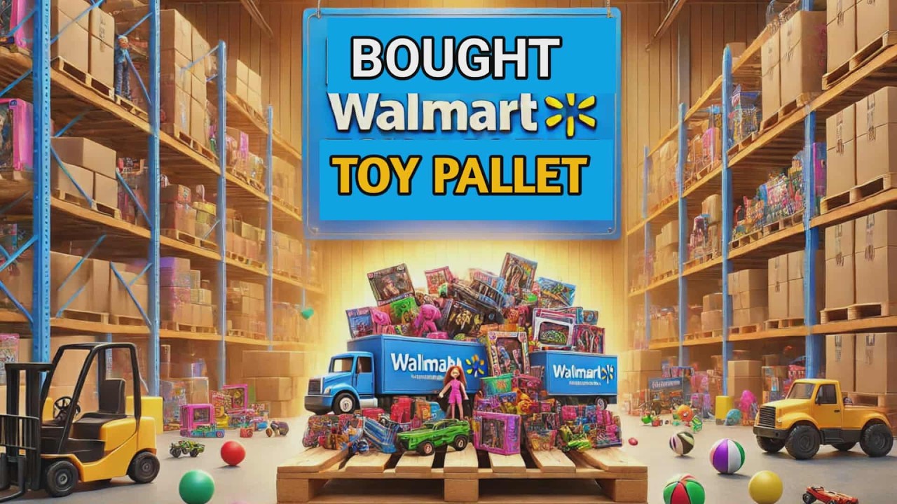 Wal- Mart Toy Liquidation Pallet Purchased #liquidation