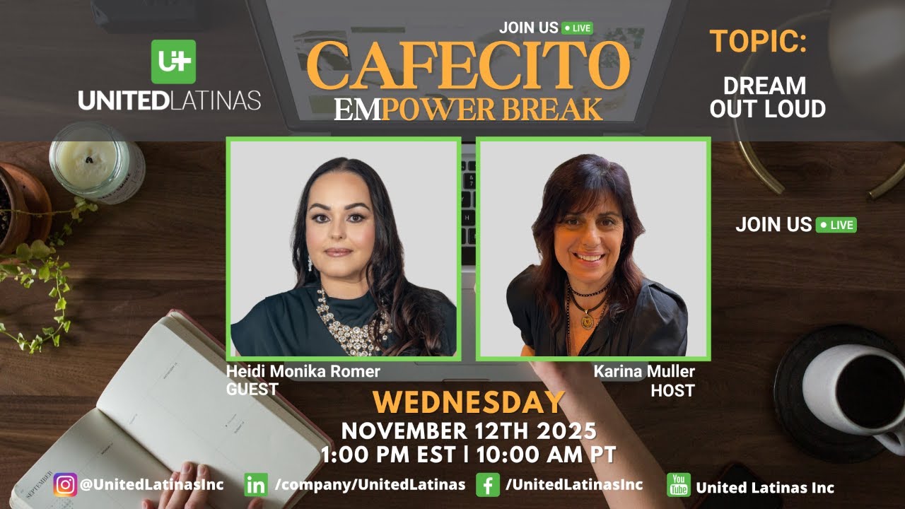 Cafecito Power Break with Heidi Romer - Dream Out Loud